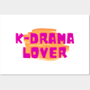 K-drama Lover Colorful Posters and Art